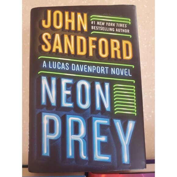 John Sandford Harback Book Lot Of 3 judgment prey, masked prey, neon prey EUC - Picture 5 of 12